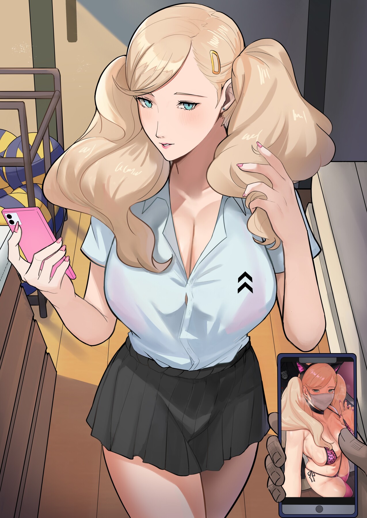 Hentai Manga Comic-Ann Takamaki-Read-2